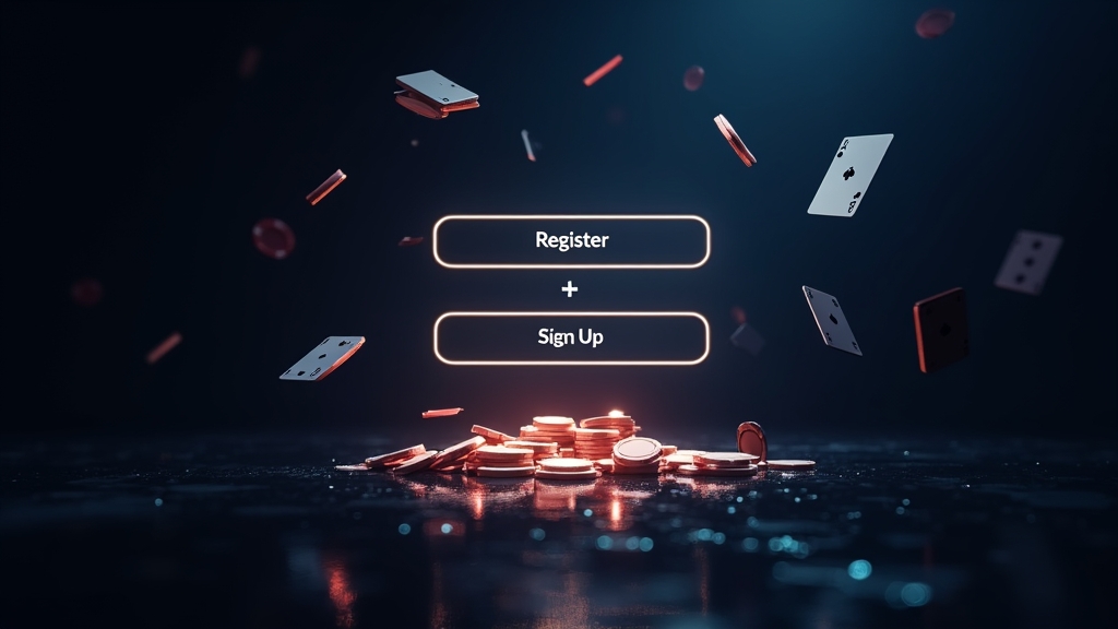 Vergleich von Register und Sign Up im Casino-Kontext